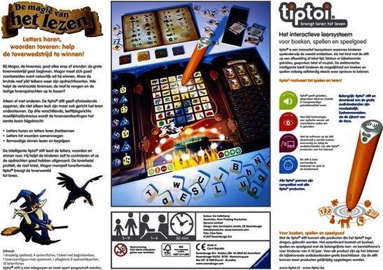 Ravensburger Tiptoi - Spel - De Magie Van Het Lezen