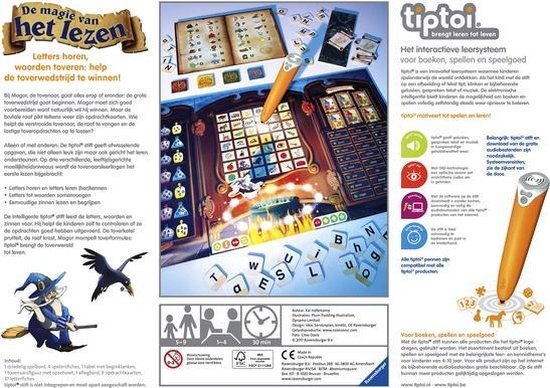 Ravensburger Tiptoi - Spel - De Magie Van Het Lezen
