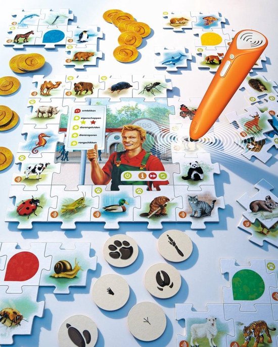 Ravensburger Tiptoi - Spel - Avontuur In Het Dierenrijk