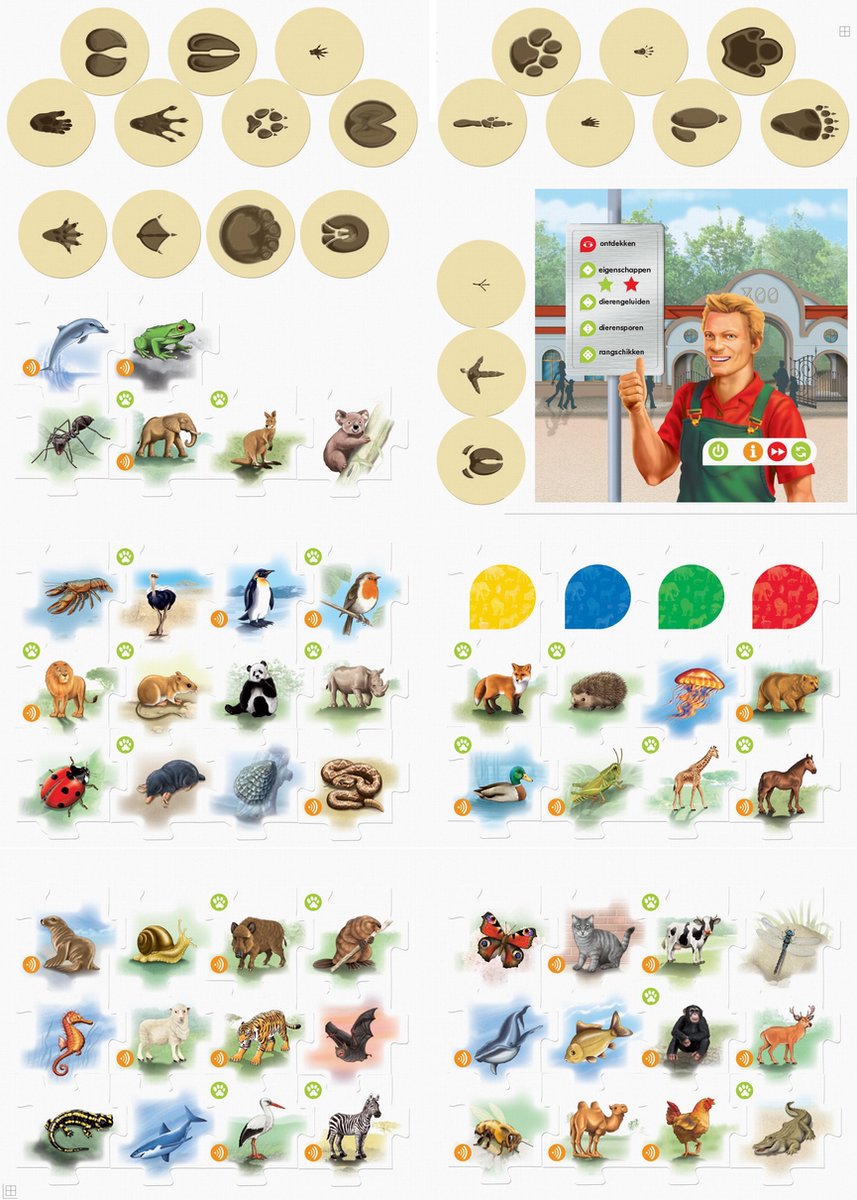 Ravensburger Tiptoi - Spel - Avontuur In Het Dierenrijk