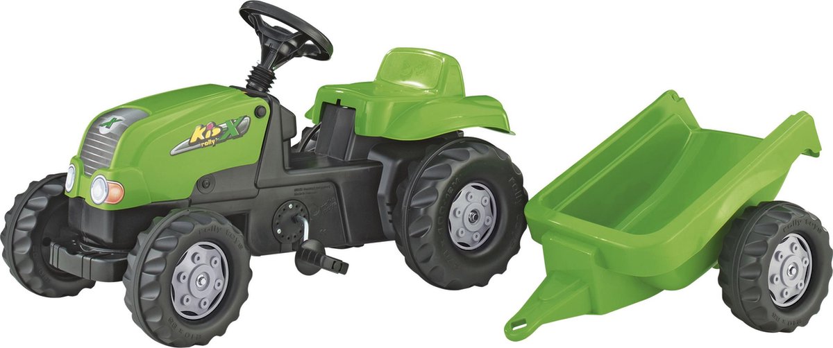 Rolly Toys Traptractor Rollykid-x Junior - Groen