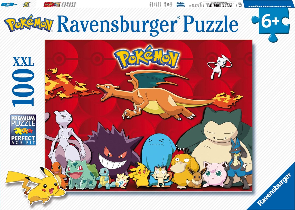 Ravensburger Puzzel Xxl Pokémon - 100 Stukjes