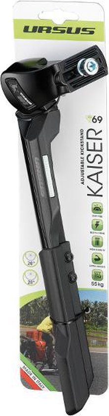 Ursus Standaard Enkel Kaiser E-bike Aluminium 26-28 Inch 29mm - Zwart