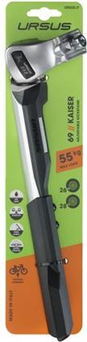 Ursus Standaard Enkel Kaiser E-bike Aluminium 26-28 Inch 29mm Zilver - Silver