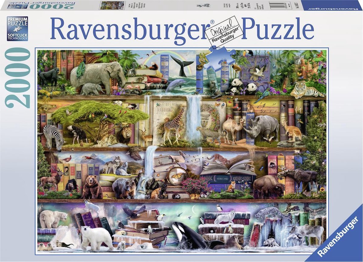 Ravensburger Puzzel Aimee Stewart Wild Koninkrijk - 2000 Stukjes