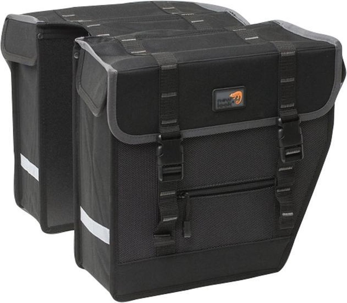 New Looxs Dubbele Fietstas Superior 27l - Zwart