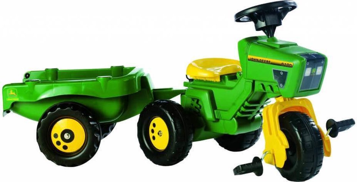 Rolly Toys Driewieler Tractor Johndeere - Groen