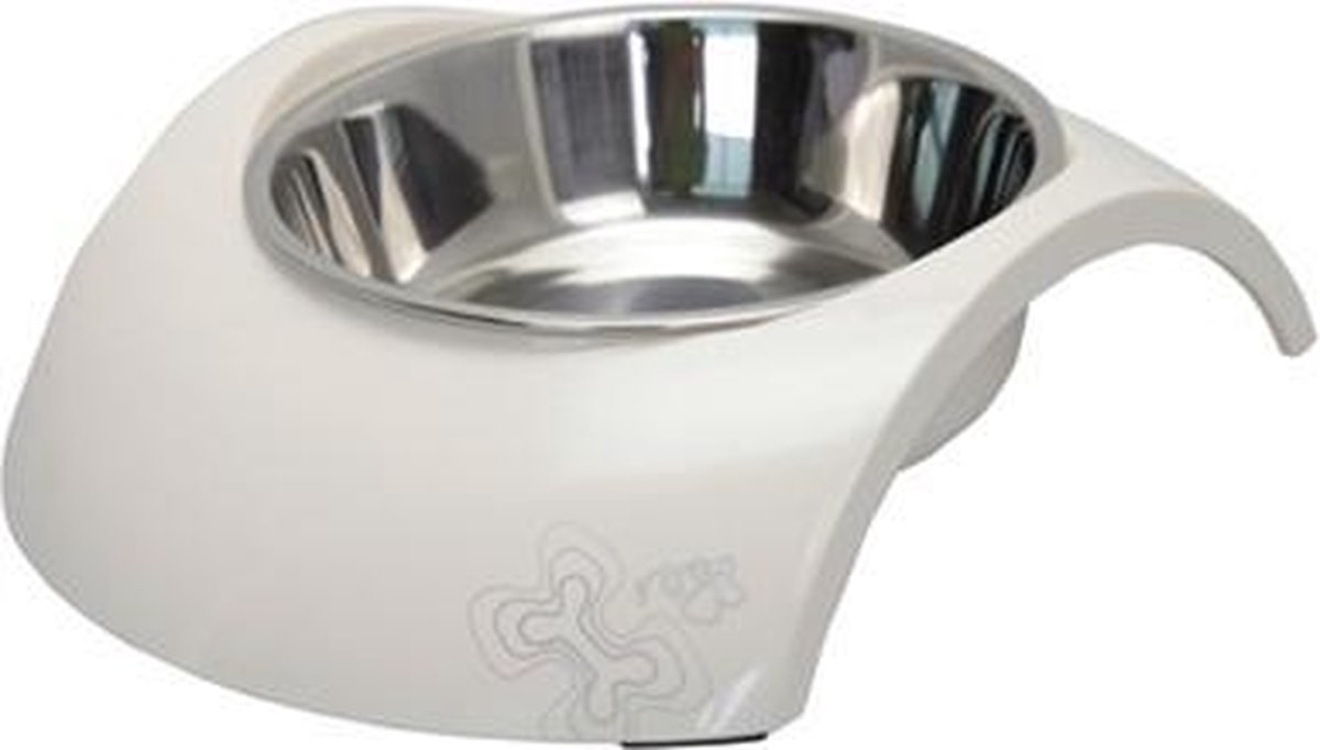 Rogz Drinkbak en Voerbak Luna Ivoor