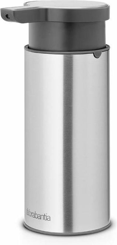 Brabantia Zeeppomp 200 Ml - Matt Steel Fingerprint Proof - Silver