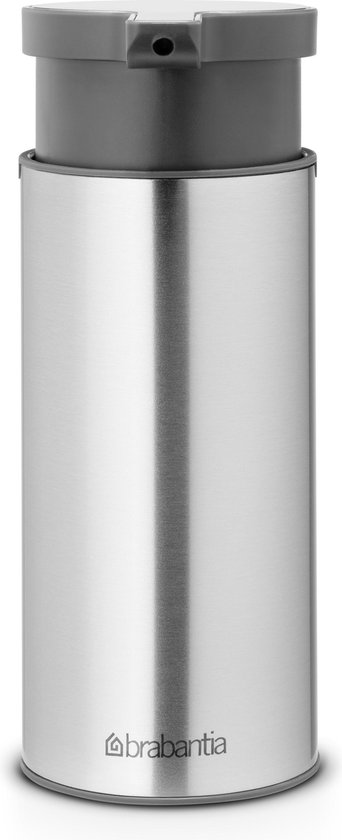 Brabantia Zeeppomp 200 Ml - Matt Steel Fingerprint Proof - Silver
