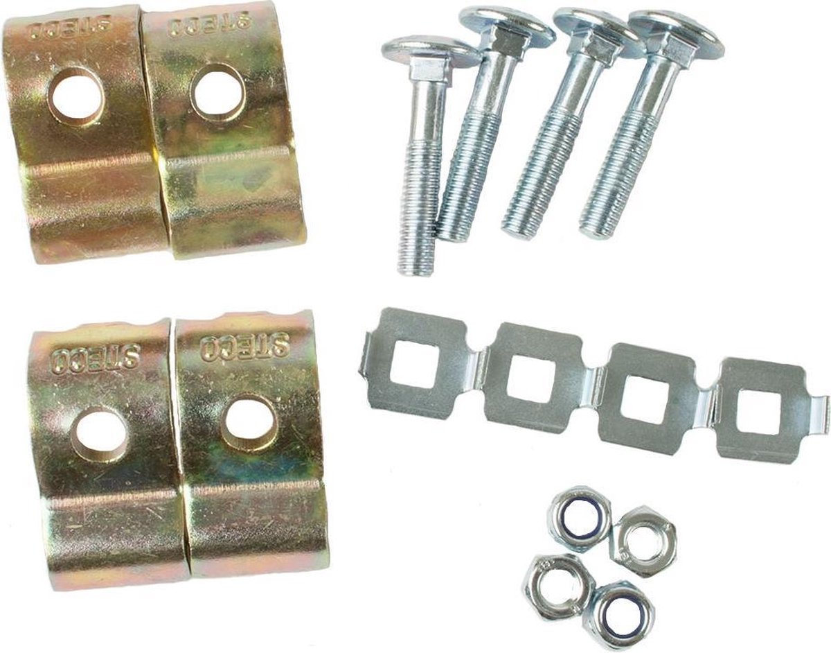 Steco Monkey Mee Bagagerekje Zilver - Silver