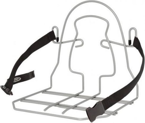 Steco Monkey Mee Bagagerekje Zilver - Silver