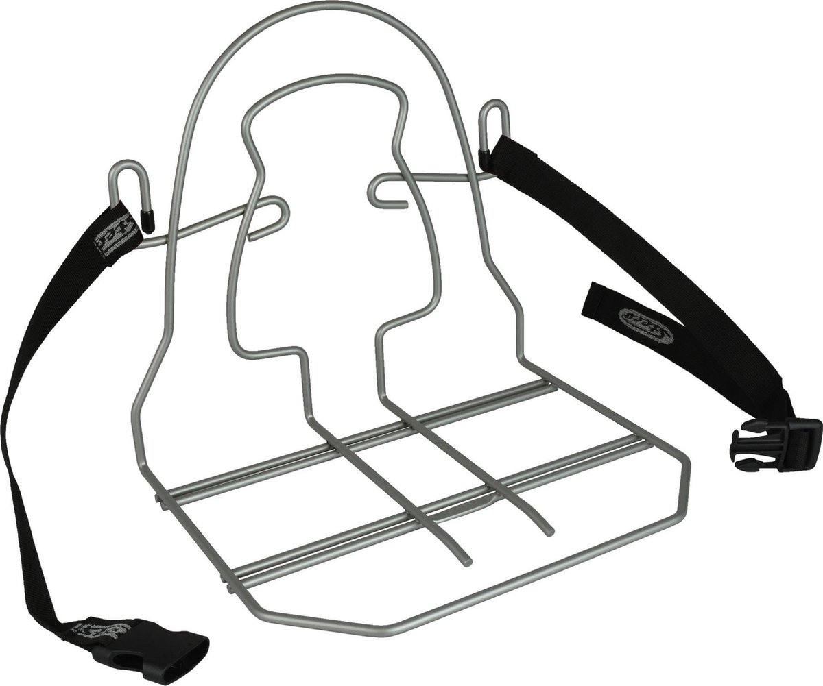 Steco Monkey Mee Bagagerekje Zilver - Silver