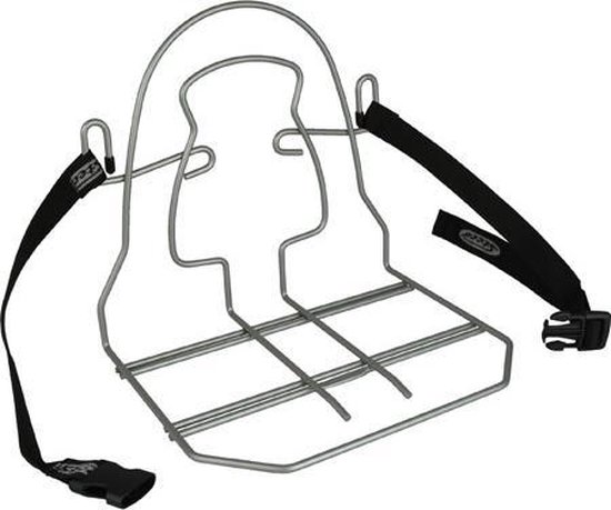 Steco Monkey Mee Bagagerekje Zilver - Silver