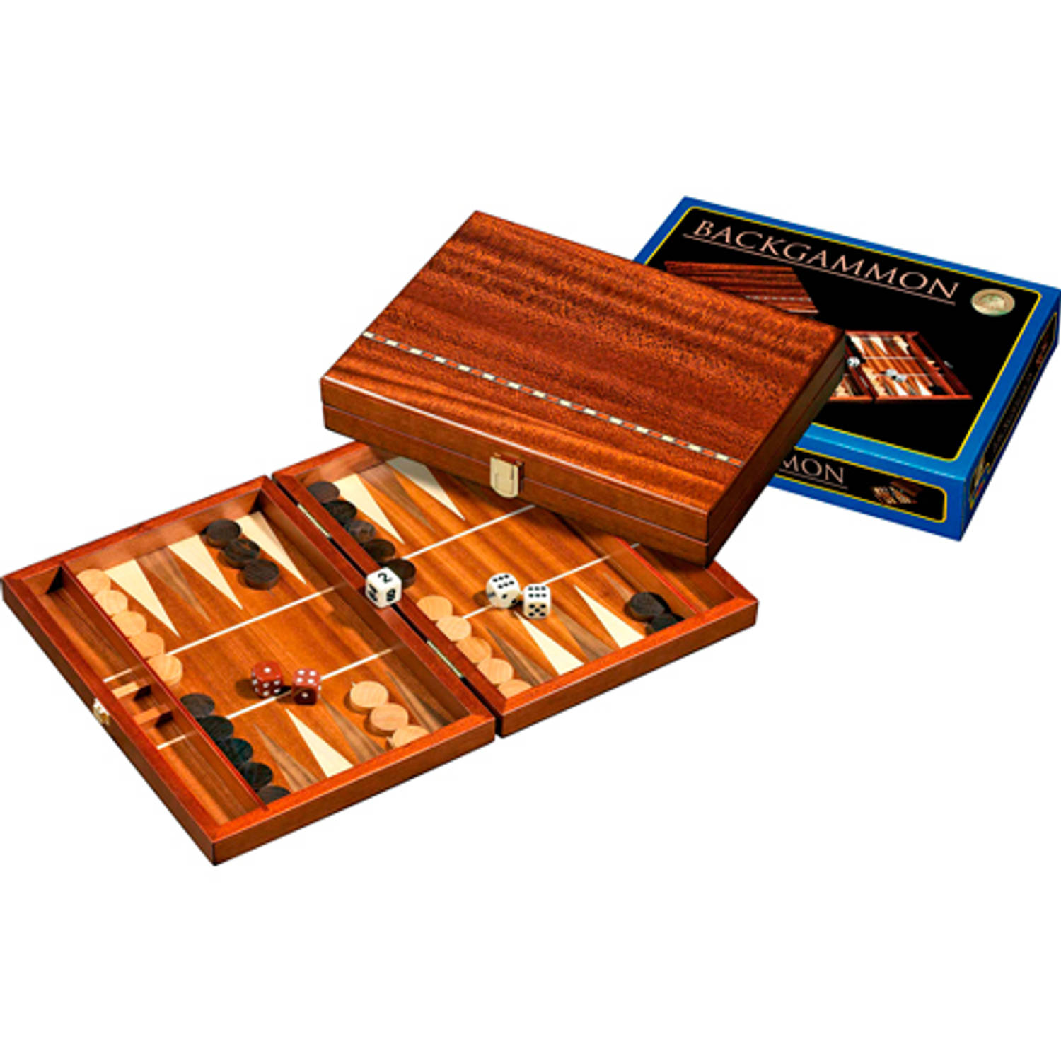 Philos Backgammon Epirus Klein 25.5x18.2cm