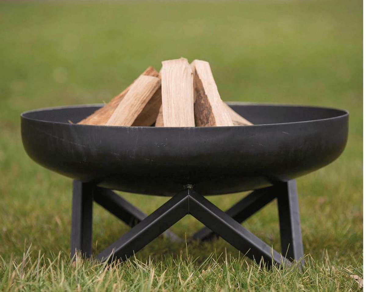 Redfire Vuurschaal Industrieel Pello 60 - Zwart