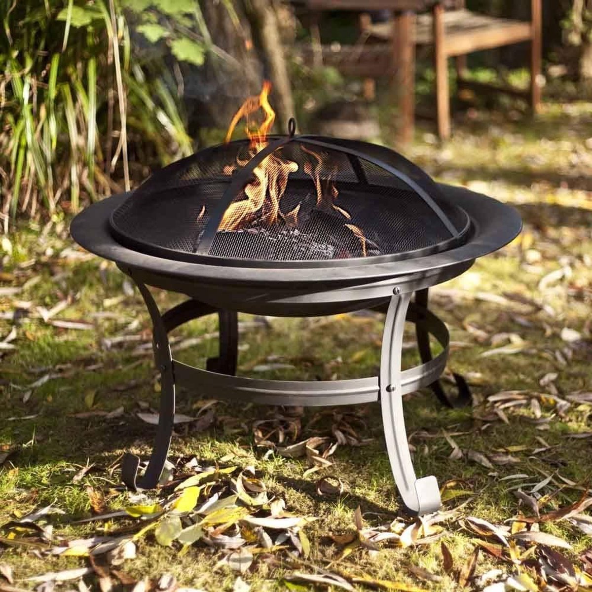 Redfire - Boston Vuurschaal - Ø 75 Cm - Zwart