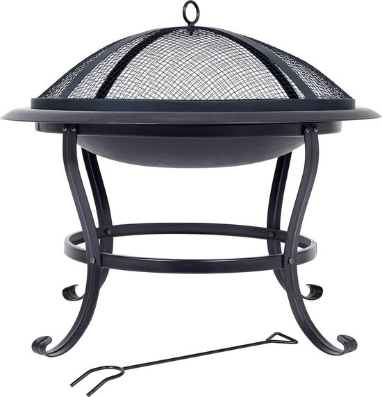 Redfire - Boston Vuurschaal - Ø 75 Cm - Zwart