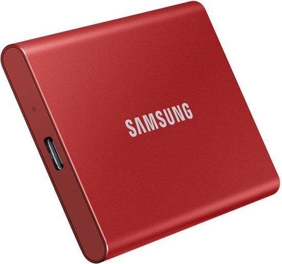 Samsung T7 Portable SSD 1TB - Rood