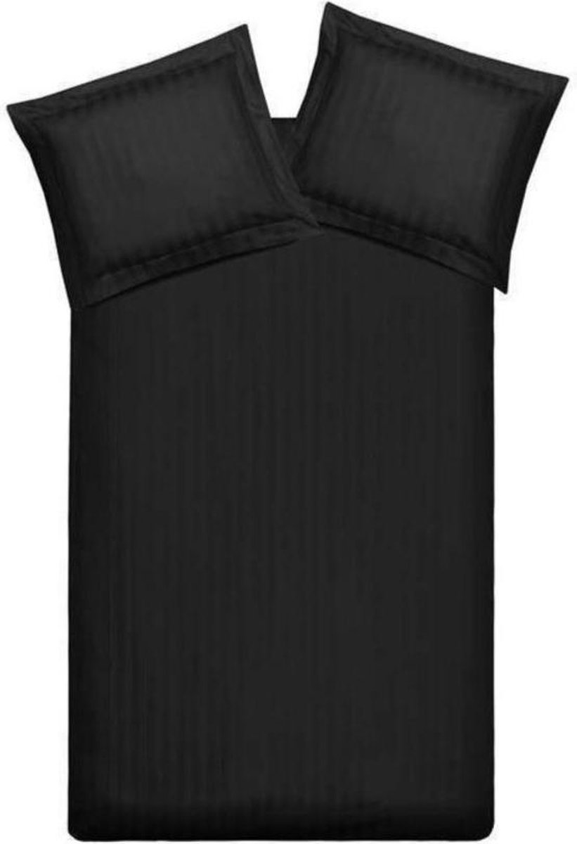 Beddinghouse Shine Dekbedovertrek - 1-persoons (140x200/220 Cm + 1 Sloop) - Zwart