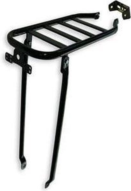 Steco Bagagedrager Achter Ptt Ronde Buis Platte Spil - Zwart