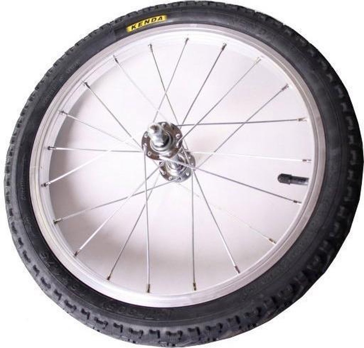 Roland Wiel Fietskar 20 Inch Compleet Jumbo Alum. 36t Zilver - Silver