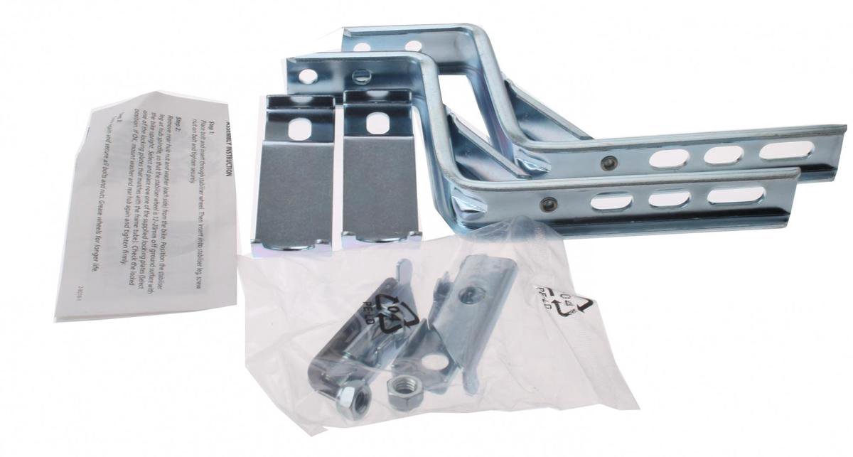 Pexkids Zijwieltjes 12-20 Inch Mila Pvc Zwart Met - Roze