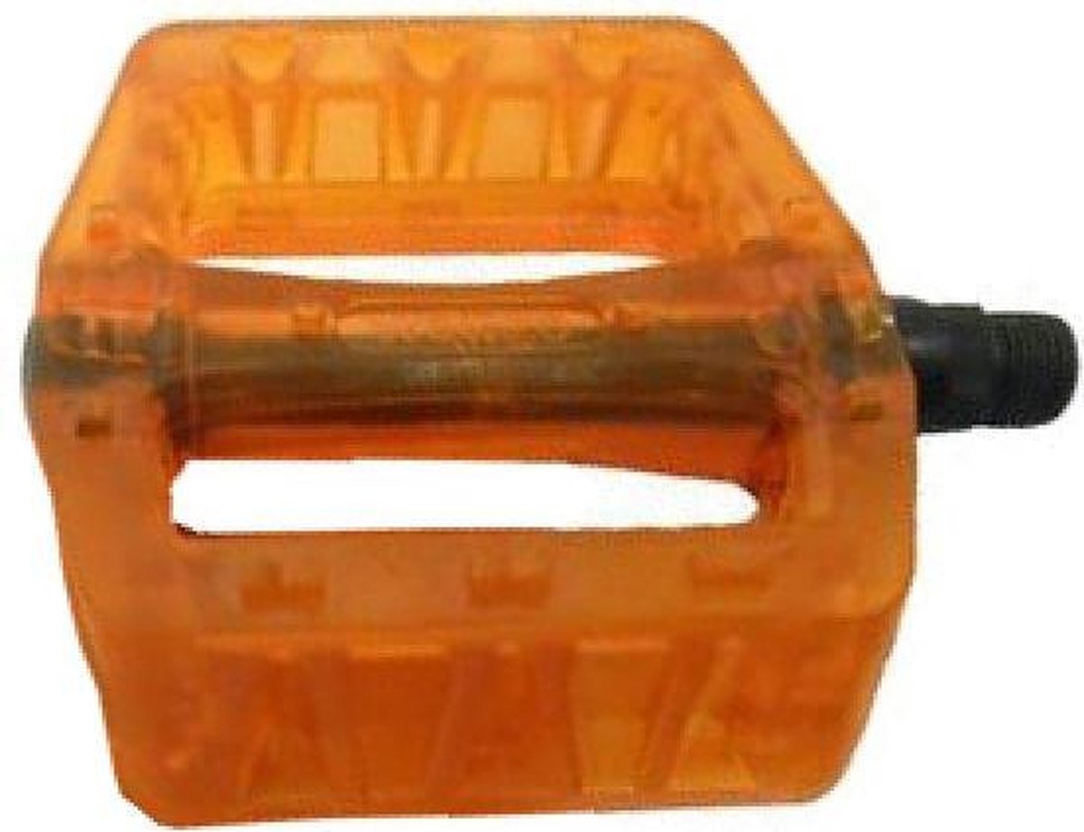 VWP Platformpedaal Bmx Clear 9/16 Inch Per Set - Oranje