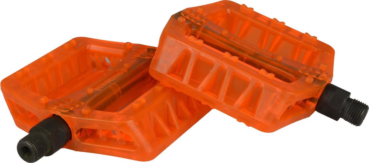 VWP Platformpedaal Bmx Clear 9/16 Inch Per Set - Oranje