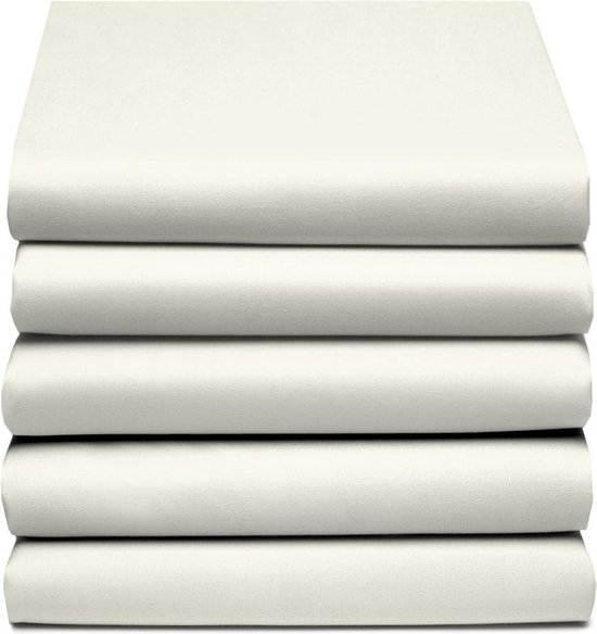 Cinderella Flanellen Hoeslaken Naturel-180 X 200/210 Cm - Beige