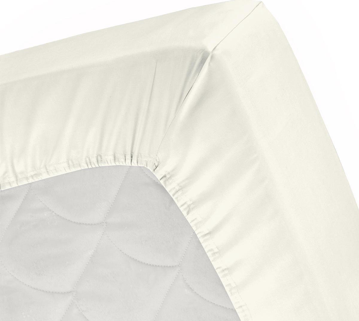 Cinderella Flanellen Hoeslaken Naturel-180 X 200/210 Cm - Beige