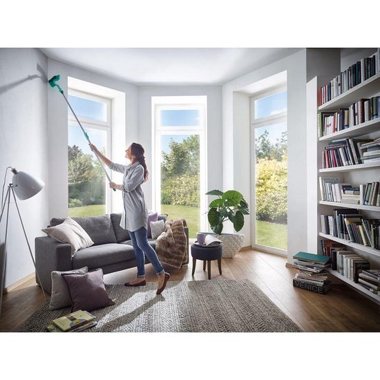 Leifheit Dusty Wand En Plafond Bezem Bezems - Groen