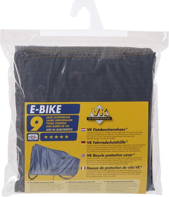 VK Fietsbeschermhoes E-bike 220 X 105cm - Blauw
