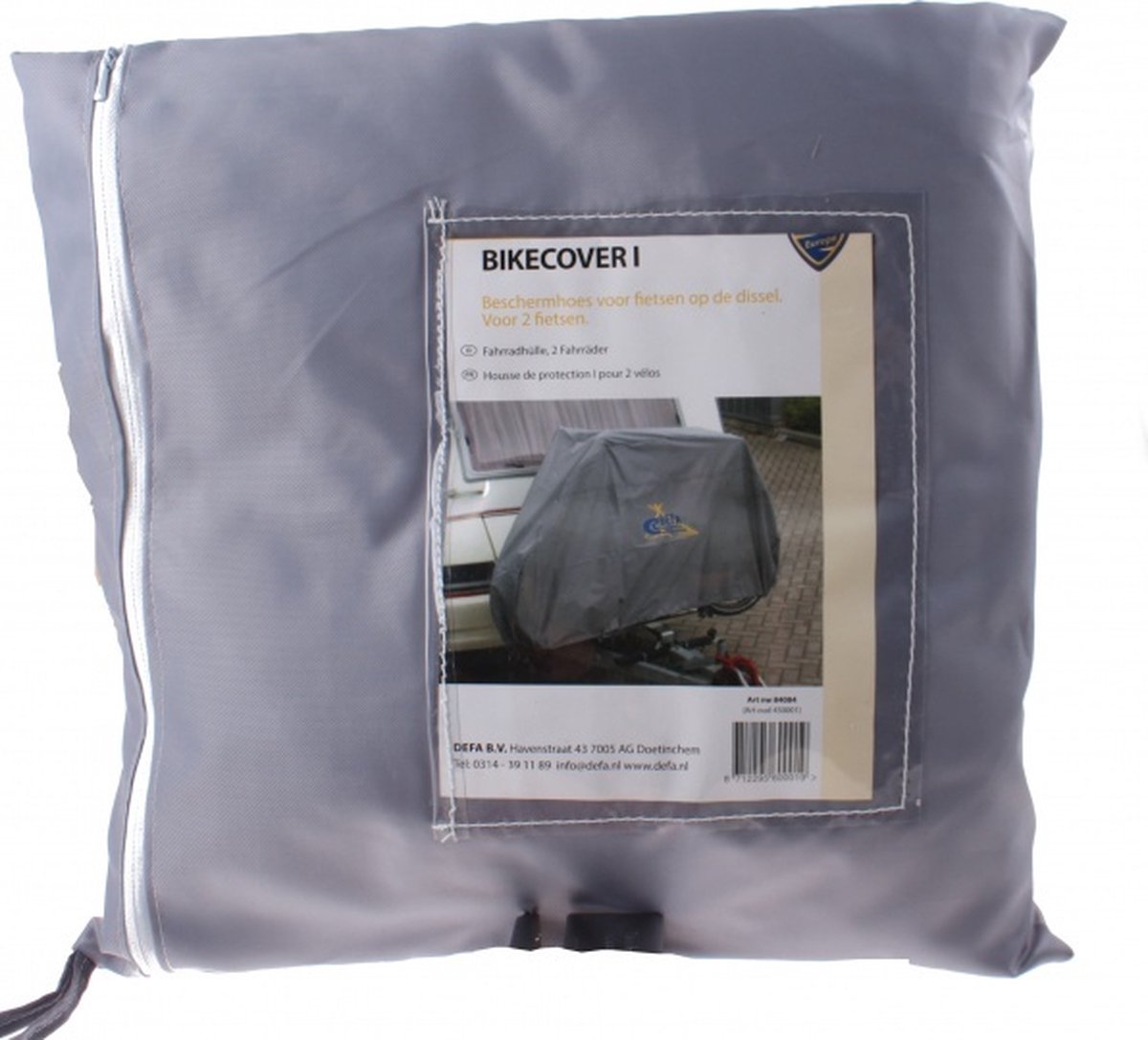 Defa Fietshoes Bike Cover Dissel - Grijs