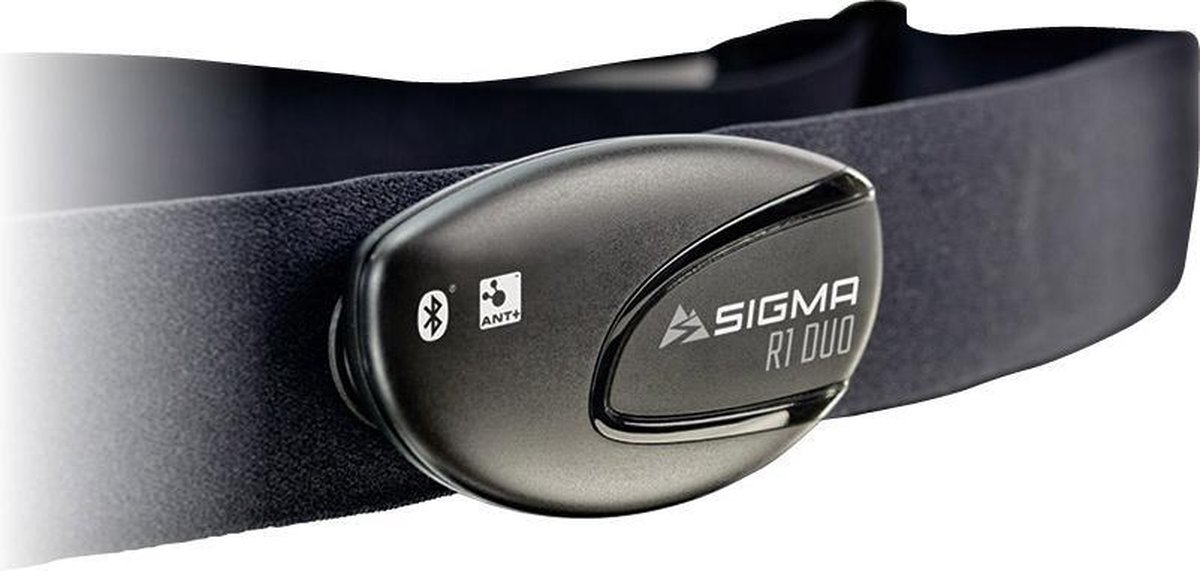 Sigma Borstband R1 Duo Comfortex+ - Zwart