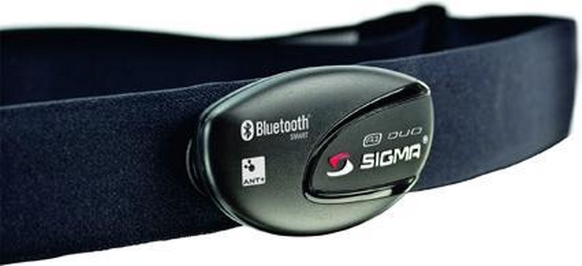 Sigma Borstband R1 Duo Comfortex+ - Zwart