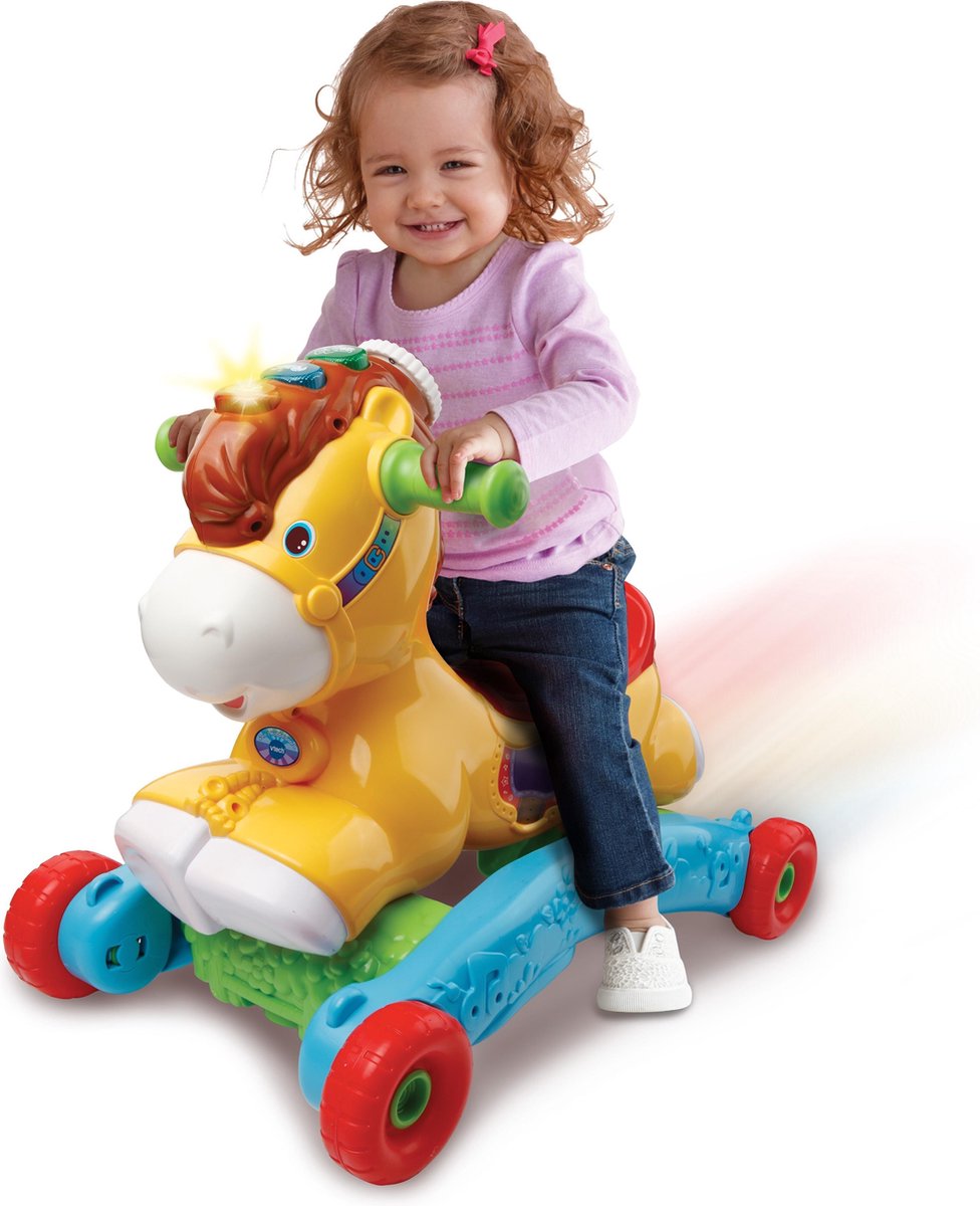 Vtech Baby 2-in-1 Hobbelpaard - Geel