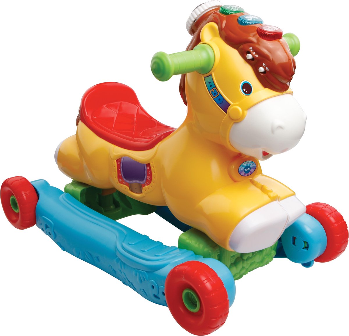 Vtech Baby 2-in-1 Hobbelpaard - Geel