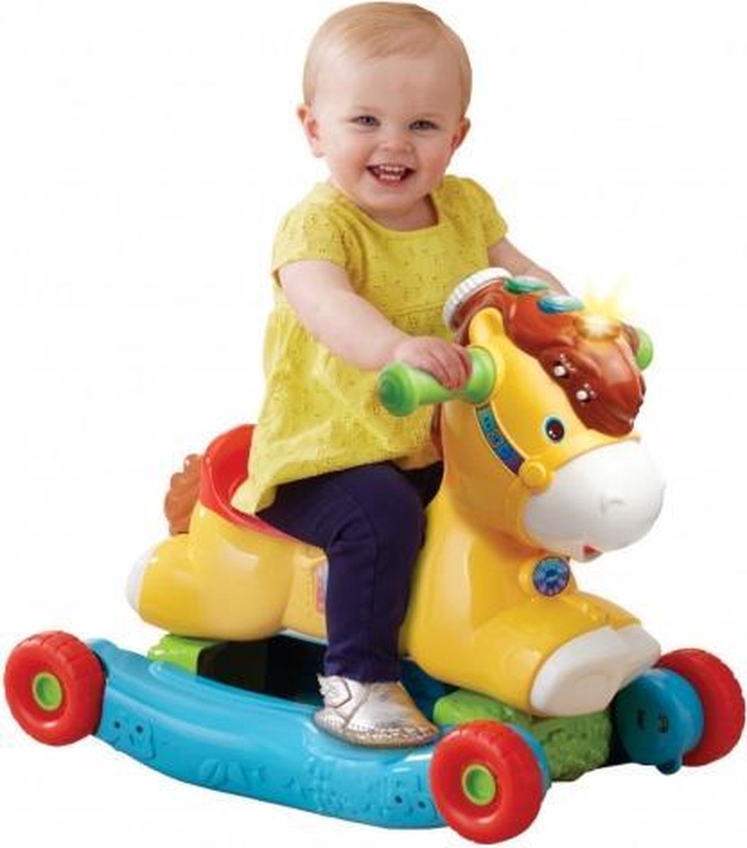 Vtech Baby 2-in-1 Hobbelpaard - Geel