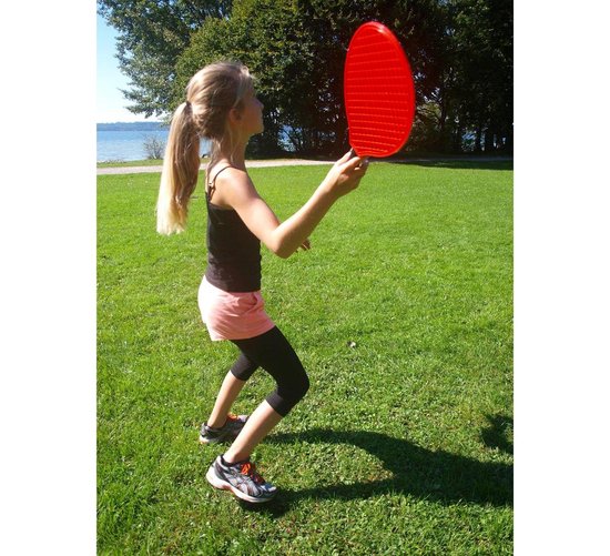 Schildkröt Tennisset 39,5 Cm 5-delig - Rood