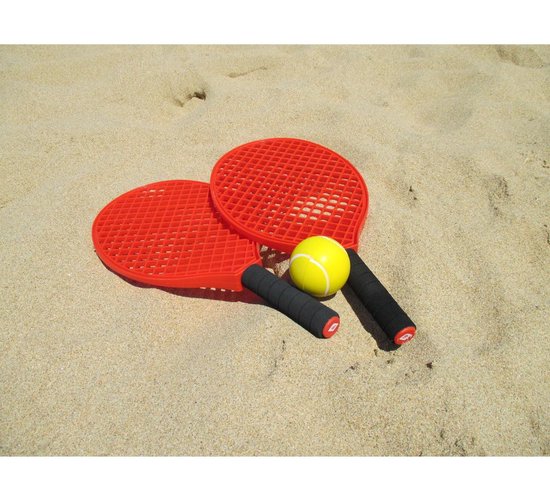 Schildkröt Tennisset 39,5 Cm 5-delig - Rood