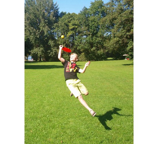 Schildkröt Tennisset 39,5 Cm 5-delig - Rood