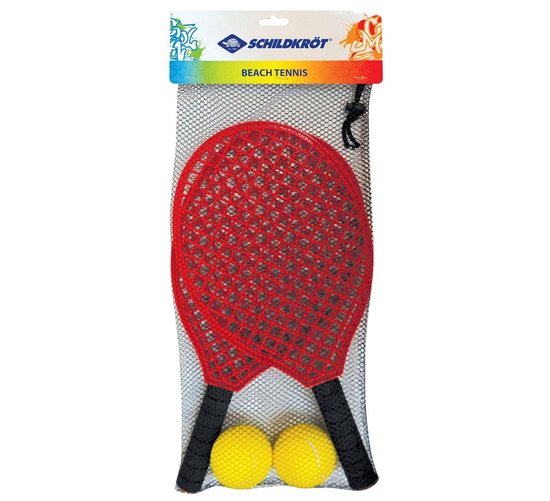 Schildkröt Tennisset 39,5 Cm 5-delig - Rood
