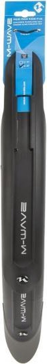 M-wave Spatborden Set Mud Max Kids 16/20 Inch - Zwart