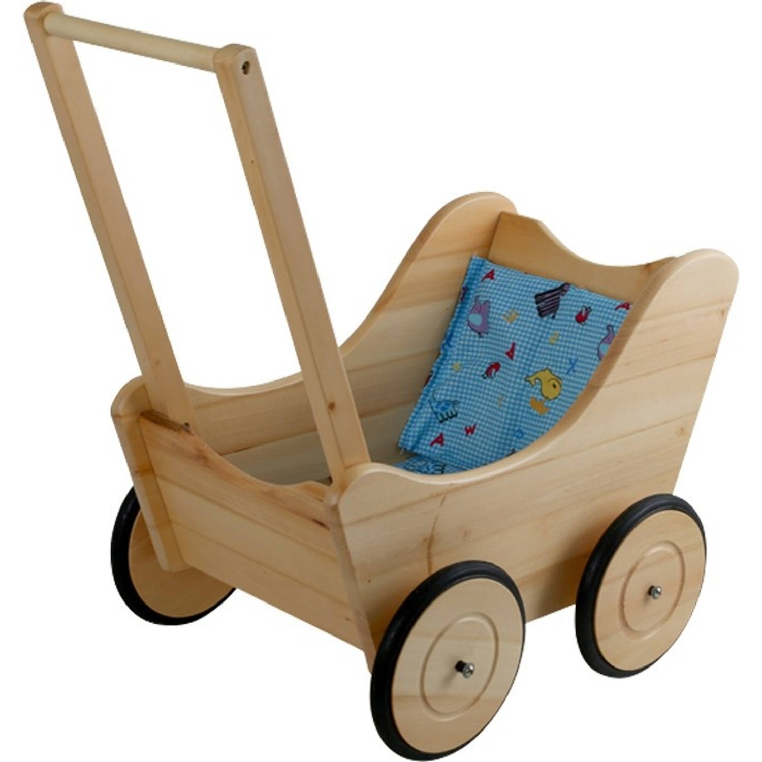 Small Foot Poppenwagen Nostalgie - Bruin