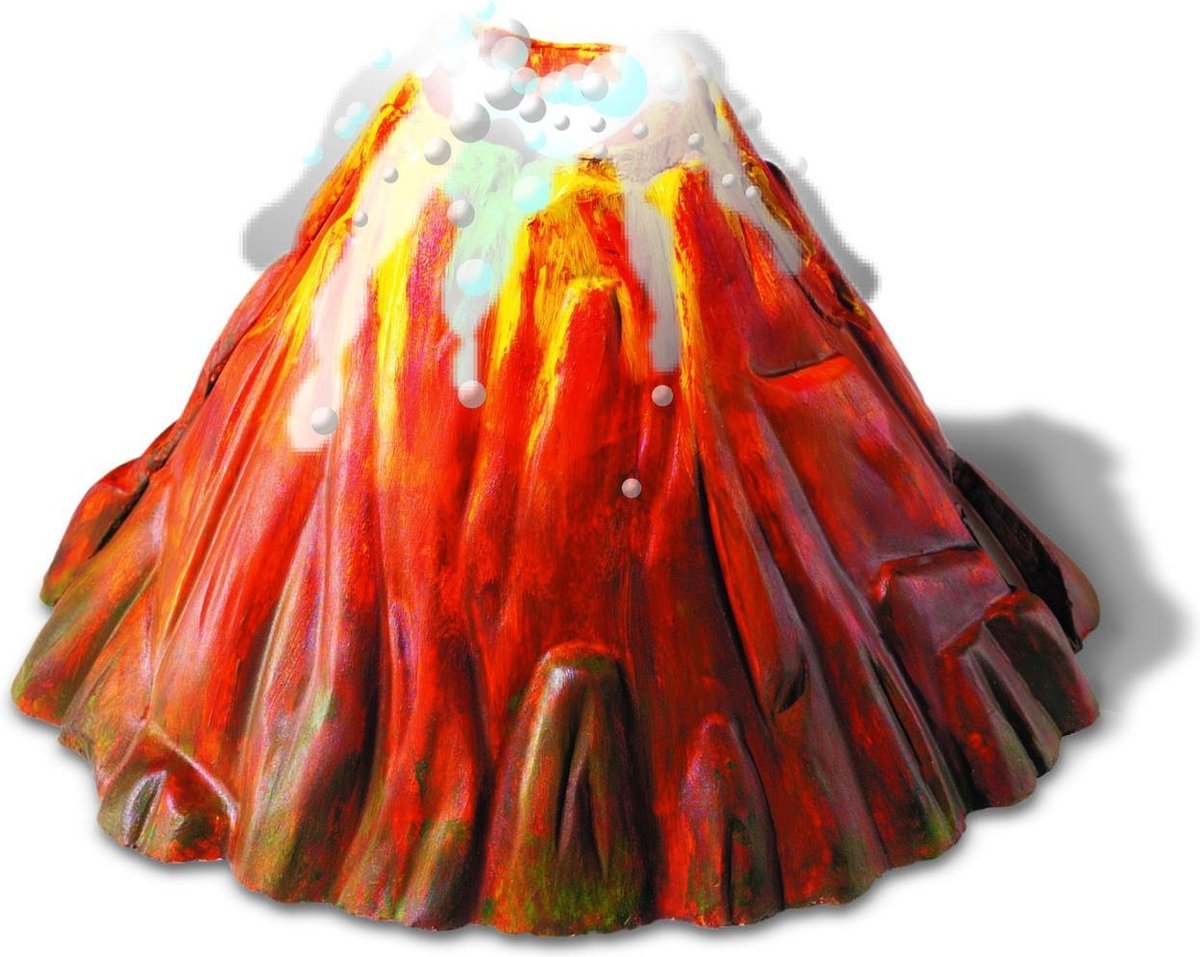 4M Kidzlabs Sciene: Vulkaan Groot - Zwart