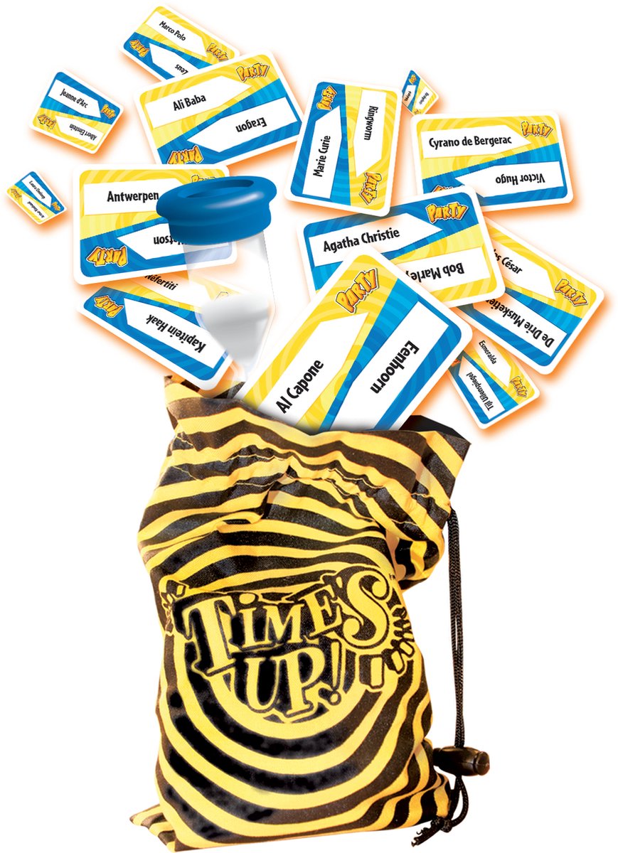 Repos Production Time's Up! Bordspel - Belgische Versie - Geel