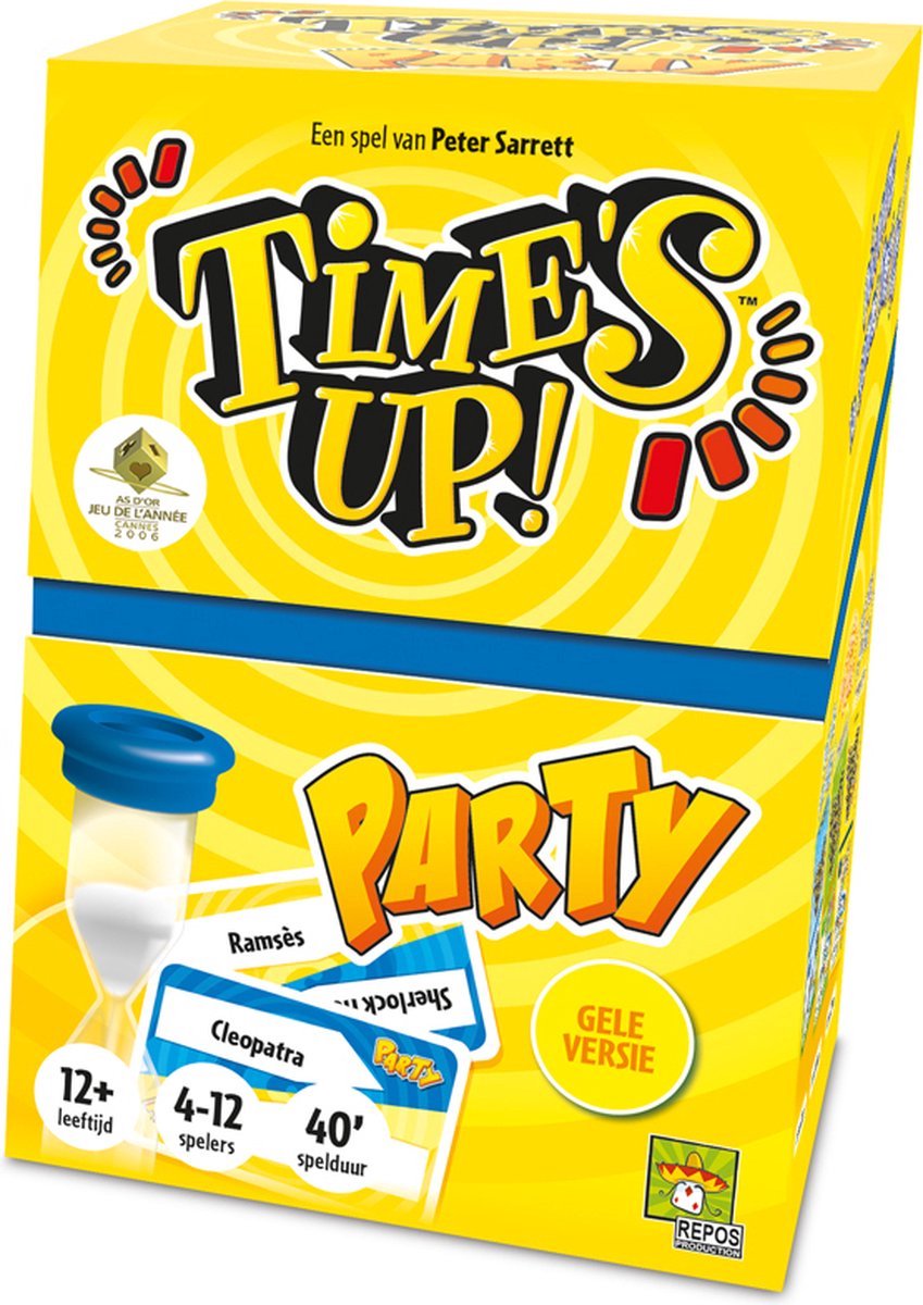 Repos Production Time's Up! Bordspel - Belgische Versie - Geel