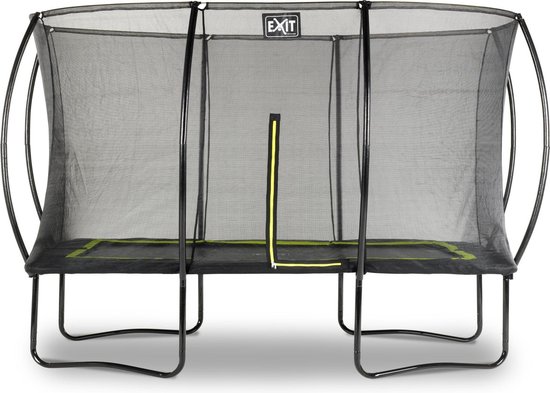 EXIT Toys Silhouette Trampoline Rechthoekig - 244 X 366 Cm - - Zwart