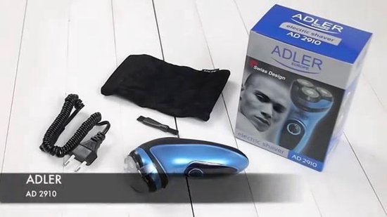 Adler Ad 2910 - Elektrische Scheerapparaat - Oplaadbaar - Blauw